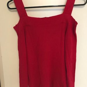 Express cold shoulder size small sweater.